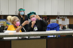 Preparing vaccine