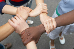 Hands handshake