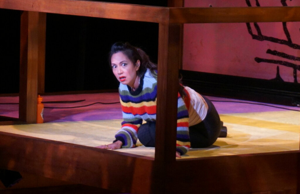 4. Regina Aquino as the Singer in Young Jean Lee's WE'RE GONNA DIE at Round House Theatre Photo by Paige Hernandez