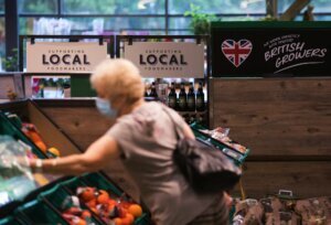 Inside A WM Morrisons Supermarket