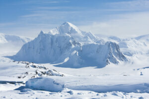 Snowy peaks