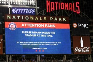 Padres Nationals Baseball