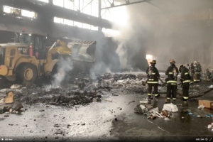 Dc trash fire