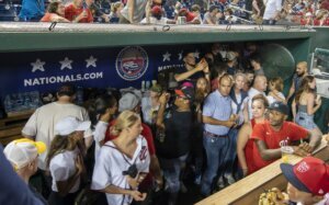 Shooting outside stadium suspends Nats Padres game