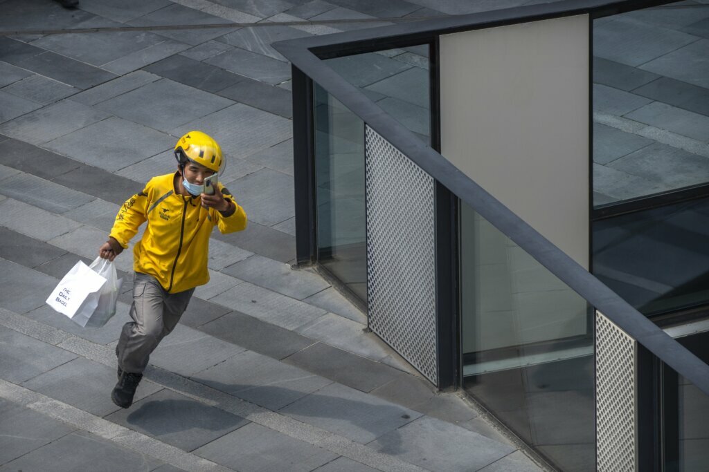 APTOPIX Virus Outbreak China Daily Life