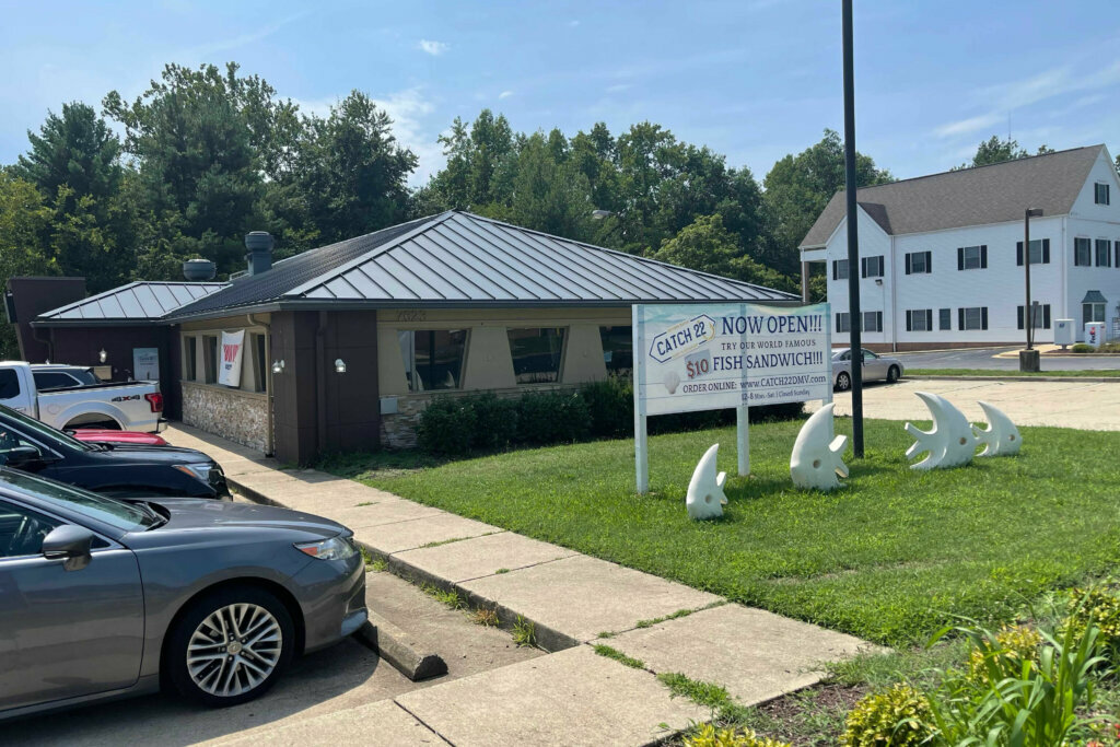 Catch 22 seafood restaurant in Upper Marlboro, Md.