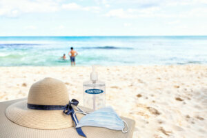 Tourism and Vacationing in the New Normal on Sandy Beach