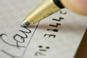 Check Writing Macro