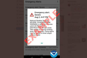 Alert weather