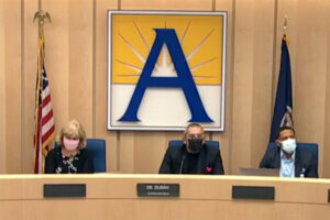 Arlington Public Schools hosted a virtual town hall Wednesday on the return to classrooms.
