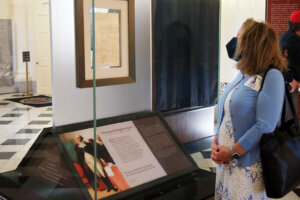 Deborah Dixon, a Historic Annapolis volunteer.