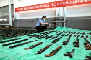 CHINA CRIME FIREARMS