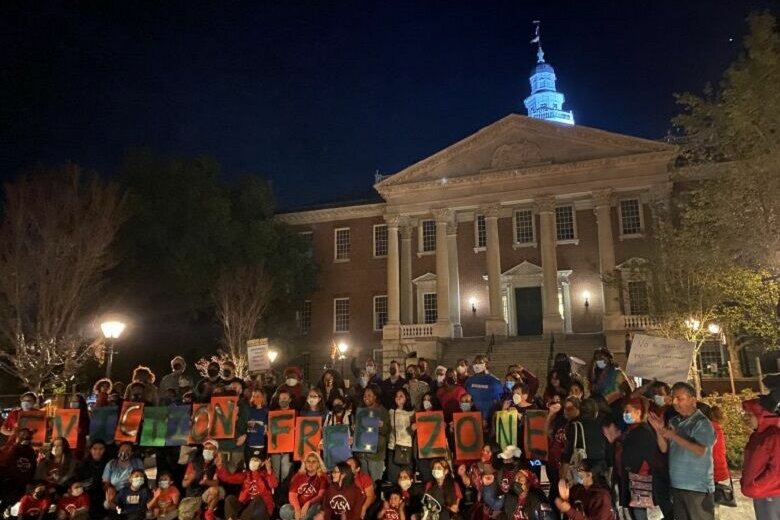 MM Annapolis protest