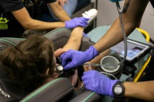 Houston EMS Attends To Suspected COVID 19 Patients Amid Surge In Delta Variant