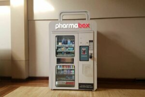 A Pharmabox kiosk sells over the counter medications like Advil and Pepto Bismol at Arundel Mills Mall, as shown on Oct. 14, 2021. Rachel Logan/ Capital News Service
