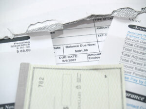 Bill Payment Statement with Check book