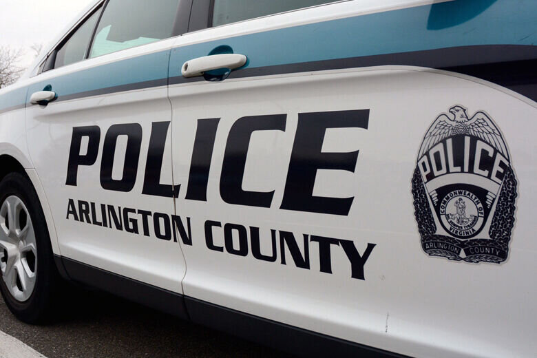 Arlington County police car