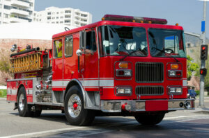 Fire truck from the USA