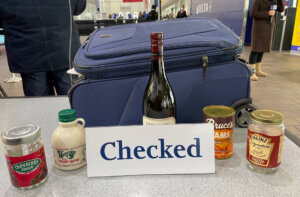 Thanksgiving checked bag