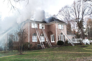 Potomac fire chimney