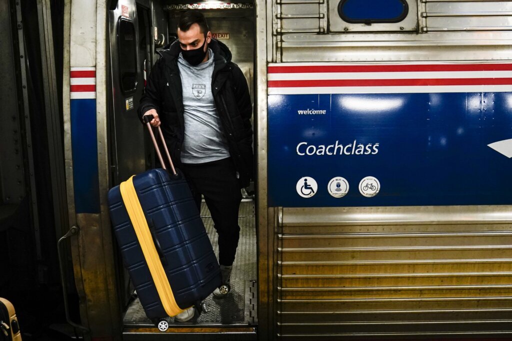 Virus Outbreak Amtrak Cuts