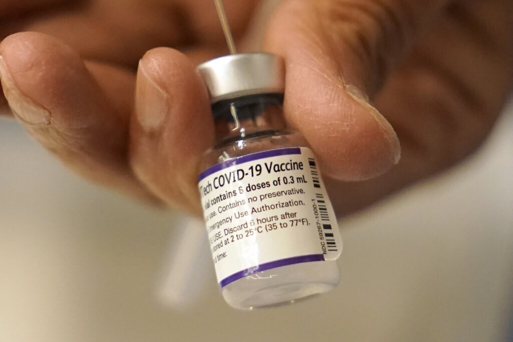 Virus Outbreak Omicron Pfizer