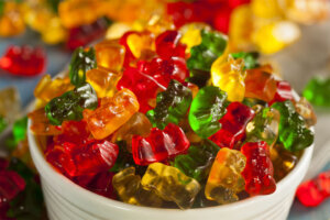 Colorful Fruity Gummy Bears