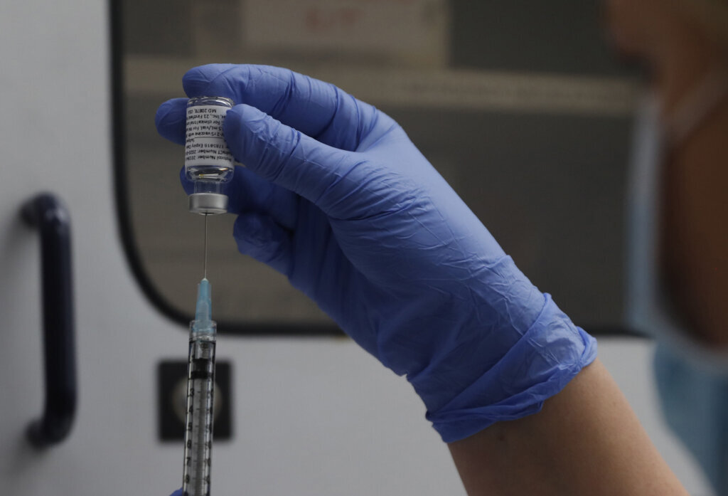Virus Outbreak Novavax Vaccine