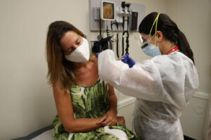 CVS Administers Vaccines For Upcoming Flu Season
