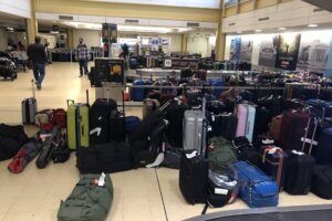 Baggage at Reagan National Airport