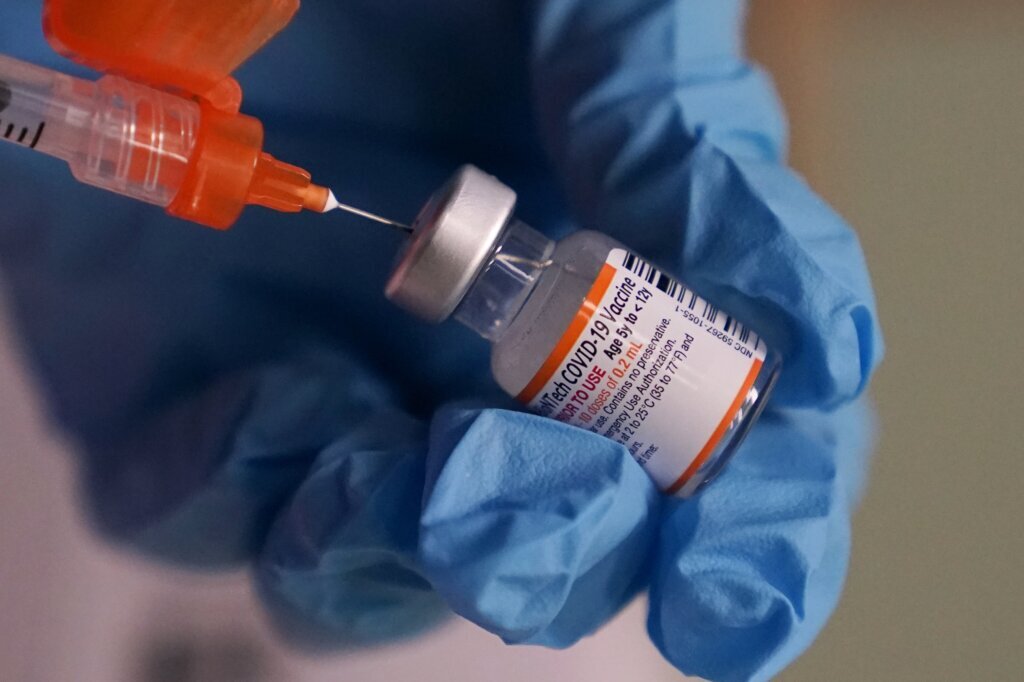 Virus Outbreak Pfizer Omicron Vaccine