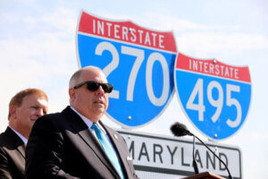 Gov larry hogan traffic relief plan