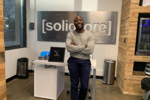 Bryan Myers heads up Solidcore.(WTOP/Mike Murillo)