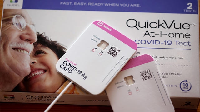 MoneyWatch: Privately insured Americans no longer have to pay for at home COVID 19 tests