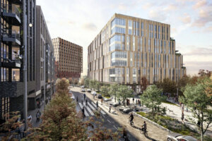New Residential Buildings in Downtown Columbi a s Lakefront North neighborhood