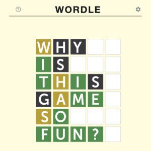 Wordle photo