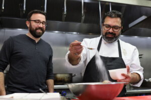 APPROVED Seth and Chef owner Sanjay Mandhaiya at Pappe