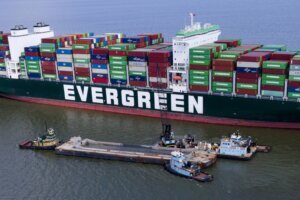 Cargo Ship Aground