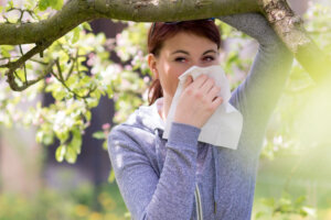 Suffering from pollen allergy