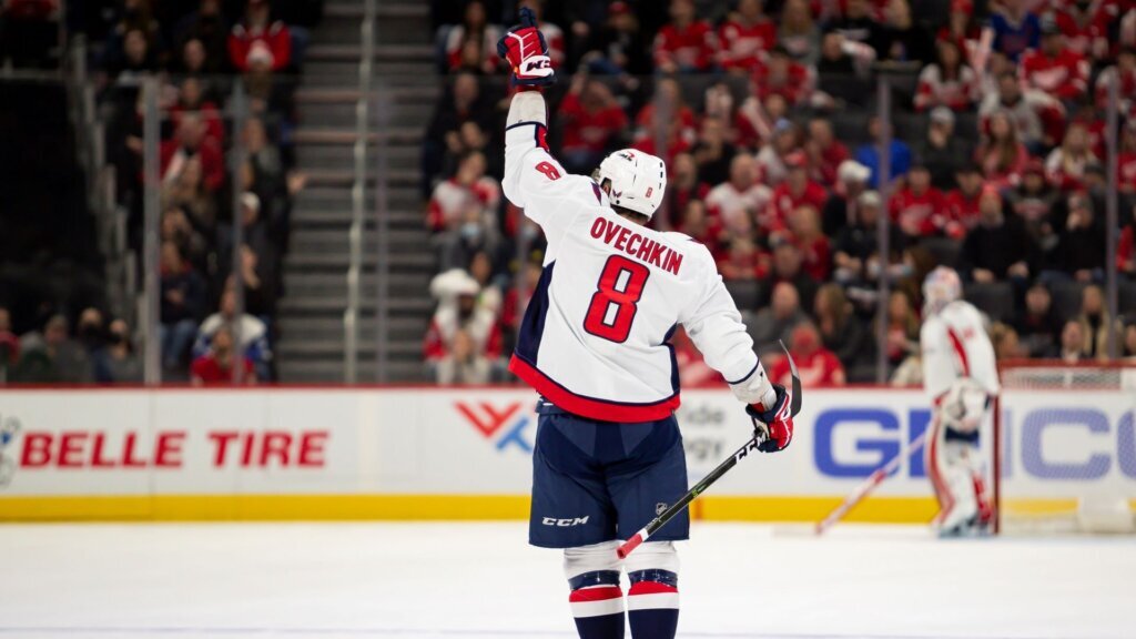 Alex Ovechkin passes Jaromir Jagr for third on NHL goals list
