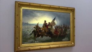 "Washington Crossing the Delaware" up for auction