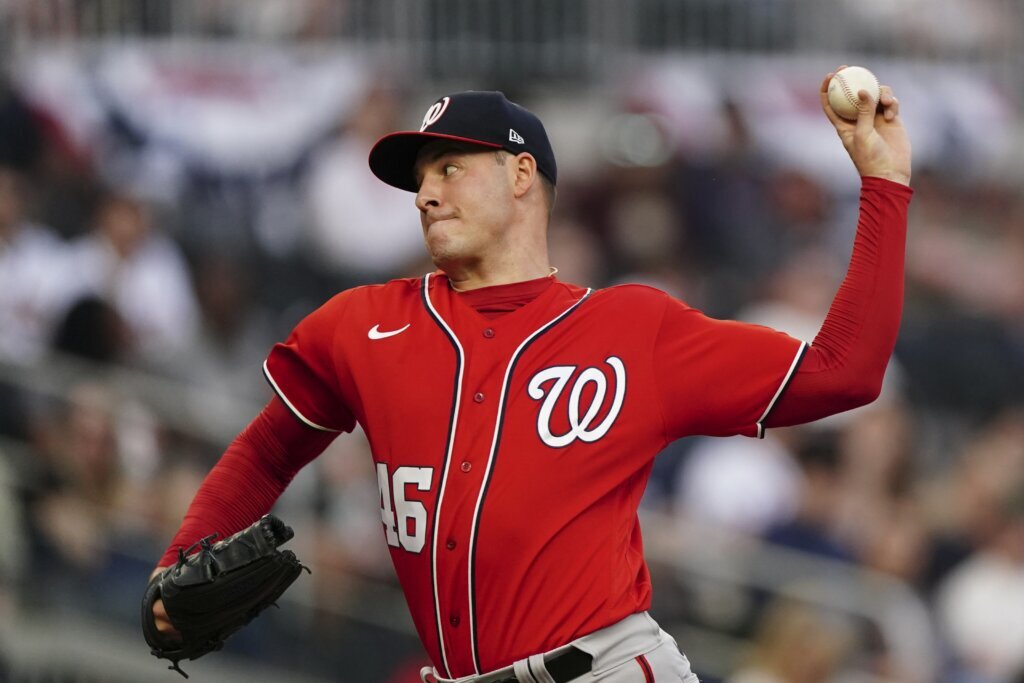 Nationals Braves Baseball