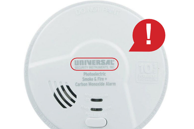Smoke alarm recall