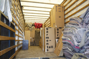 Moving truck boxes