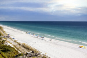 Long Stretch of Destin Beach