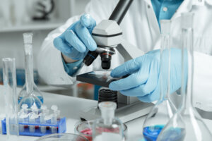 Laboratory microscope