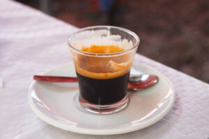 Shot of Nespresso
