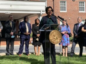 DC Mayor Muriel Bowser announces the creation of the Healthcare Workforce Task Force