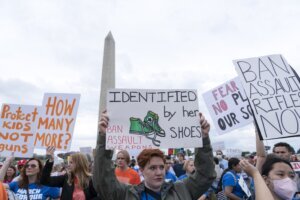 APTOPIX Gun Control Rally