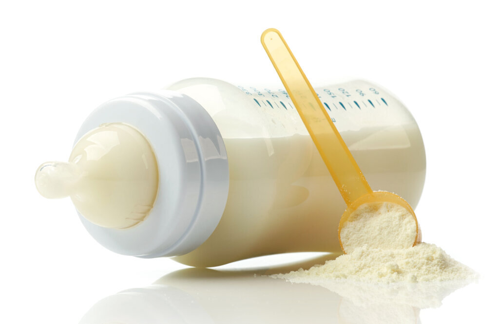 Baby milk bottle